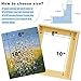 YIVIVEN 8x10 Canvas Floater Frame, Floater Frame for 0.6