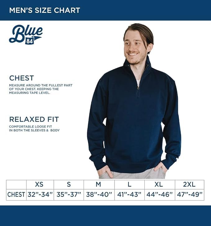 Blue 84 Men's Louisville Cardinals Quarter Zip Sweatshirt Team Color, Team Color, X-Large - Image 4