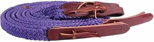 Miniatura 2 de Professional Choice Sports Medicine Products Control silencioso Cuerda trenzada Riendas Equipo de entrenamiento de caballos 9