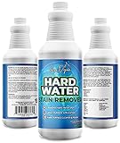 Evo Dyne Hard Water Stain Remover 32oz | Made in USA - Shower Door Cleaner, Clean Tile and Grout, Windows, Fiberglass, Tubs, Chrome (1-Pack)