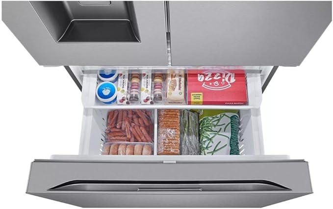 LG LRYXC2606S 25.5 Cu. Ft. Stainless Steel French Door Counter Depth Smart Refrigerator on Fridge.com