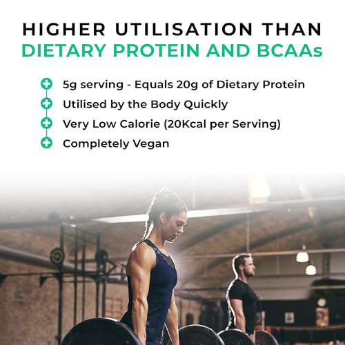 Essential Amino Acids - All 9 EAA Amino Acids with All 3 BCAA's Plus 6 More EAAs to Build and Repair Muscle | 300 Tablets / 60 Servings | 5-10g per Serving | High in Leucine and Vegan Friendly - Image 3