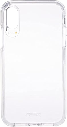 Gear4 33192 Crystal Palace Case Advanced Impact Protection [ Approved D3O ], Slim, Tough Design iPhone XR , Crystal Palace, Clear