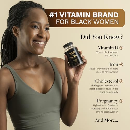 Black Girl Vitamins - Irish Sea Moss Gummies - SeaMoss + Bladderwrack & Burdock - 92 Minerals for Thyroid, Metabolism, and Immunity - Vegan, Gluten-Free, Halal (Mixed Berry, 30 Day Supply) - Image 7