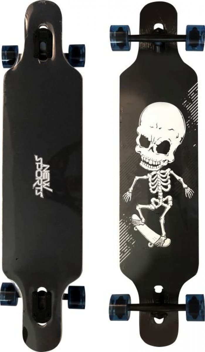 Longboard Skull, Länge 41 cm, ABEC 9