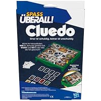 Hasbro Gaming Cluedo Kompakt, portables Detektivspiel für 3 bis 6 Spieler, Reisespiel für unterwegs mit Mini-Spielbrett für Kinder ab 8 Jahren – Ansicht 5