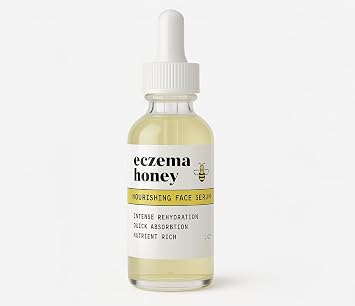 ECZEMA HONEY Nourishing Face Serum - Daily Hydrating Serum - Face Oil for Eczema, Dry & Sensitive Skin 1 Oz