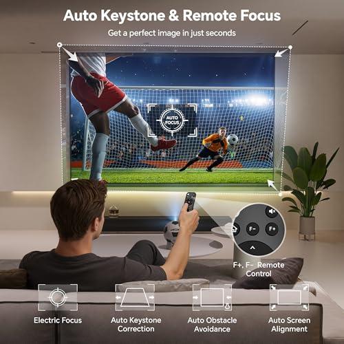 Smart 1080p Movie Projector