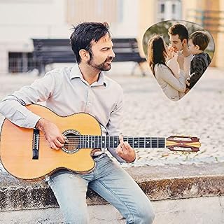 Kaululu Personnalisé Guitare Médiator avec Photo Spotify Code Gravé en Acrylique Cadeau pour Petit Ami Guitariste… - Les Beatles, Paul McCartney, John Lennon, RIngo Starr, George Harrison Kaululu Personnalisé Guitare Médiator avec Photo Spotify Code Gravé en Acrylique Cadeau pour Petit Ami Guitariste… – Image 4