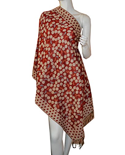 Women's Triplelayer Pashmina Shawl Wrap2
