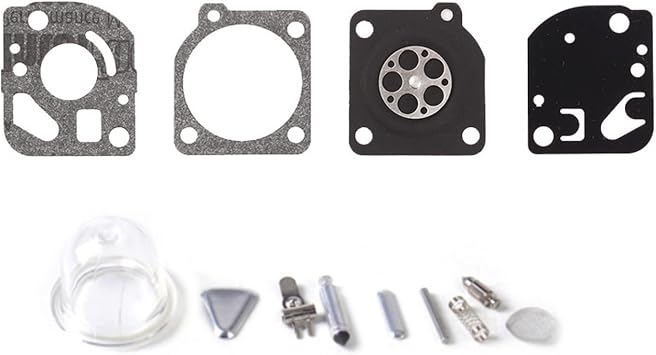 3 Set Carburetor Repair Kit Compatible With Za-ma C1Q C1U For ZAMA RB-47 Poulan WeedEater Craftsman Trimmers Blowers Carb