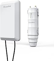 Vista 1 de WAVLINK Extensor de alcance WiFi resistente a la intemperie al aire libre, N300 WiFi inalámbrico de largo alcance AP/enrutador/repetidor/modo WISP