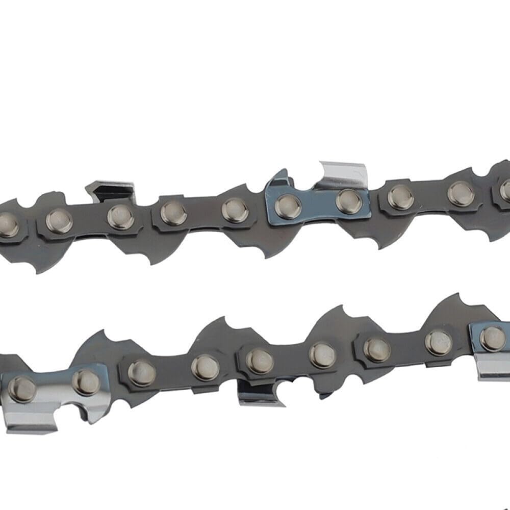 Mini motosierra de 8 pulgadas 1/4quot; Cadenas semicincel de paso 48 eslabones impulsores .043quot; Cadenas de calibre, piezas de corte de madera para sierra eléctrica, cadena 3x