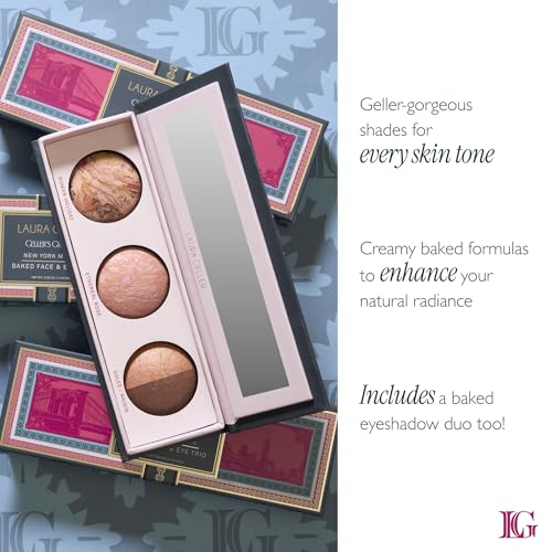 LAURA GELLER NEW YORK Geller's Greatest New York Minute Face & Eye Palette - Includes Blush, Bronzer and Eyeshadow Duo - Travel-Friendly Makeup Compact for Mature Skin - Image 6