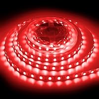 Striscia LED 5 Metri Impermeabile IP65 - 300 LED Rossi Per Interni Ed Esterni - Foto 4