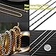 AFSTALR Herren Damen Edelstahl Schwarz kette Halskette Venetian link kette link collier 2mm-45cm box Kette für Männer Schmuck Link Chain Schwarz