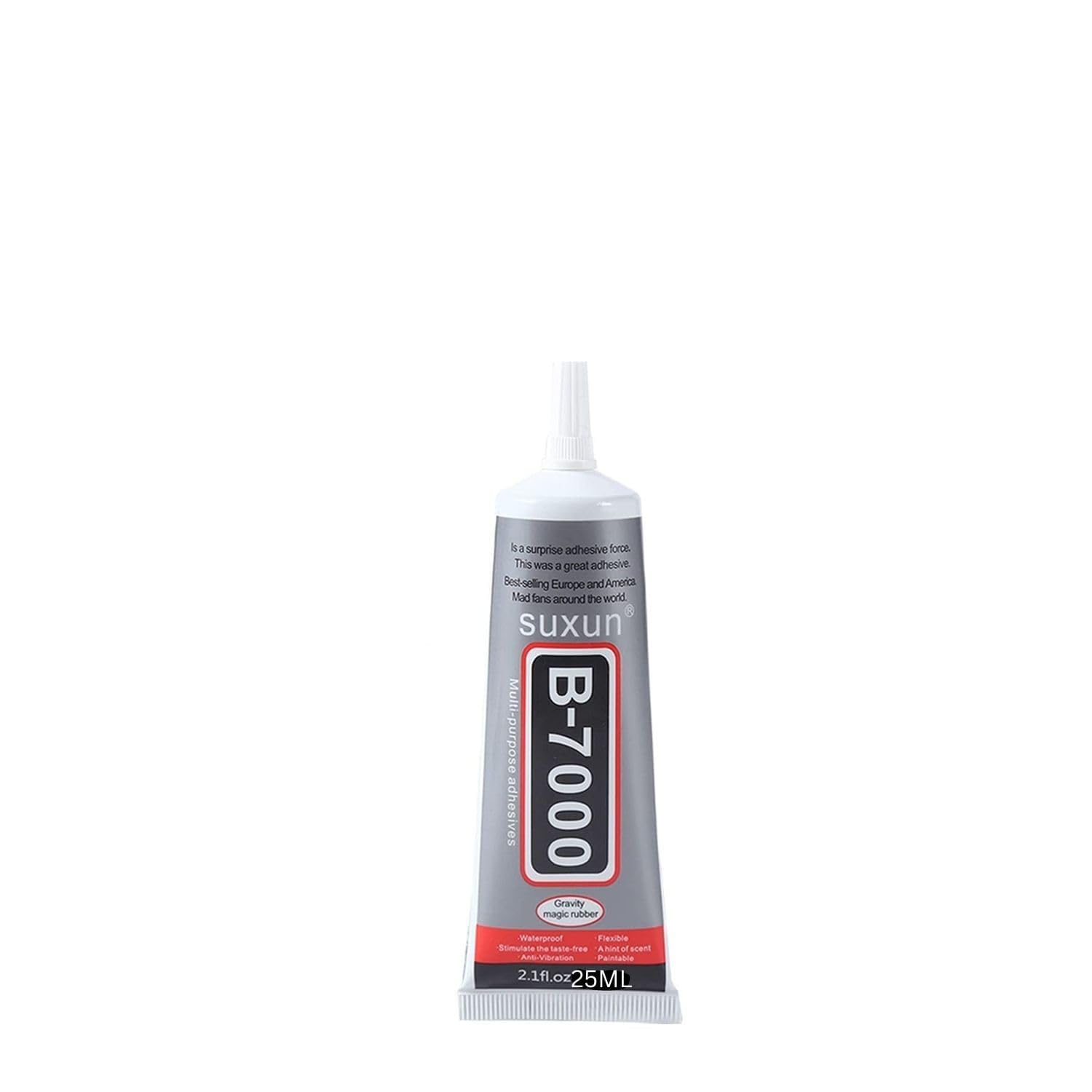 Chrome B7000 Multi-Purpose Glue - Strong Adhesive for Mobile Phones, Shoes, Jewelry, Clothes, Beads, Glass, Stones, Aari Work, Crafts, DIY Repairs - Bonds Fabric, Metal, Wood, and Plastic (25ml)-image-26