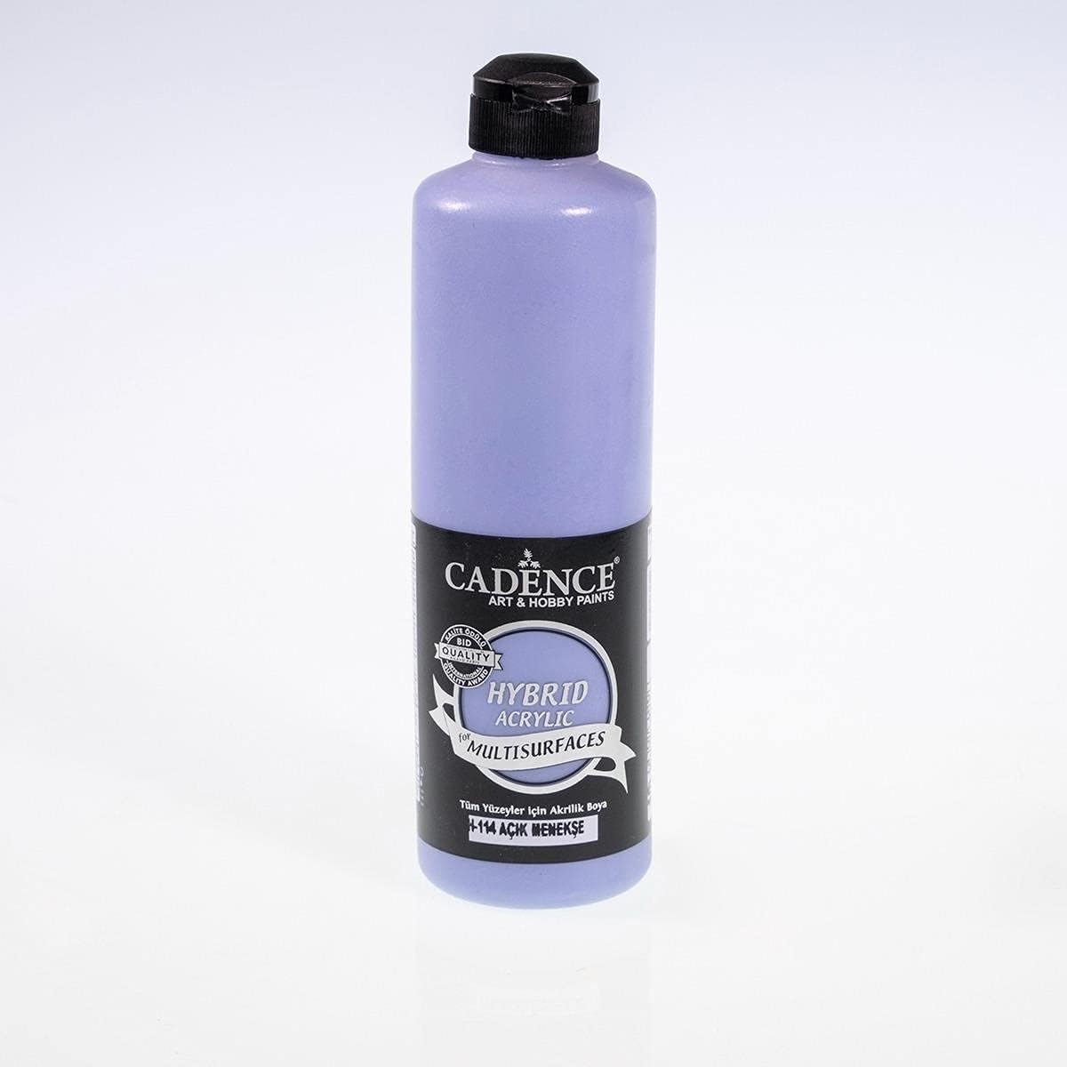 Cadence Hybrid Multisurface Akrilik Boya 500 Ml. H-114 Açık Menekşe