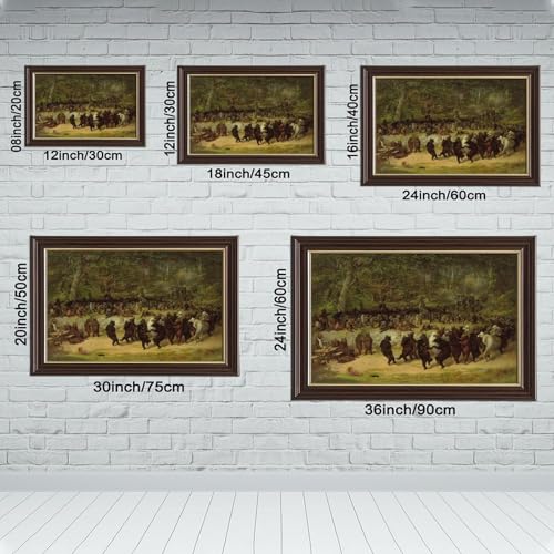 Tableau The Bear Dance grand format pour habiller un mur vide toile