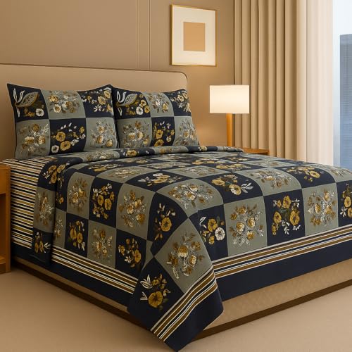 The one home Juego de Sábanas 100  Algodón