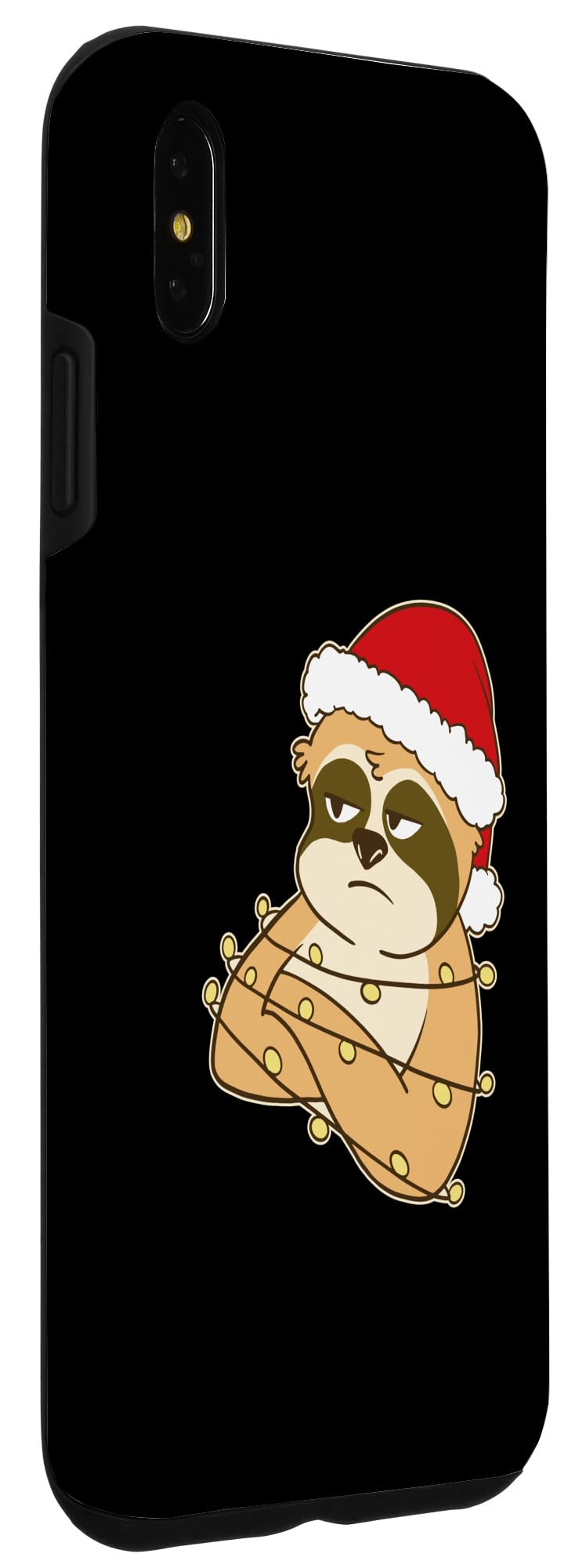 Sloth Christmas - Funny Christmas Case for iPhone XS Max - Image 3