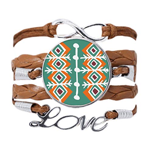 Bracelet Totem Mexique cuir noir résistant qui ne se détend pas