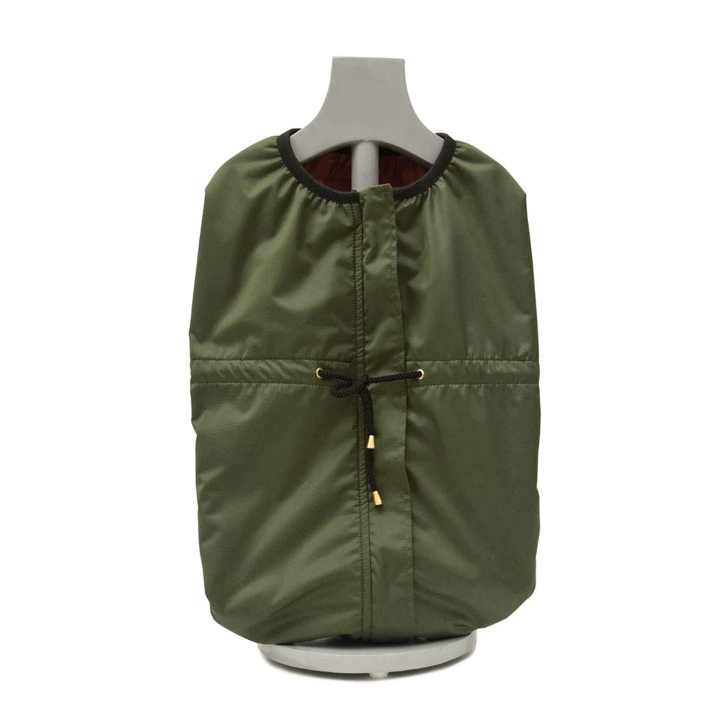 Heads Up For Tails Inside Out Reversible Dog Jacket - Olive Green/Red (Medium) (B081H2YW83) Amazon Price History, Amazon Price Tracker
