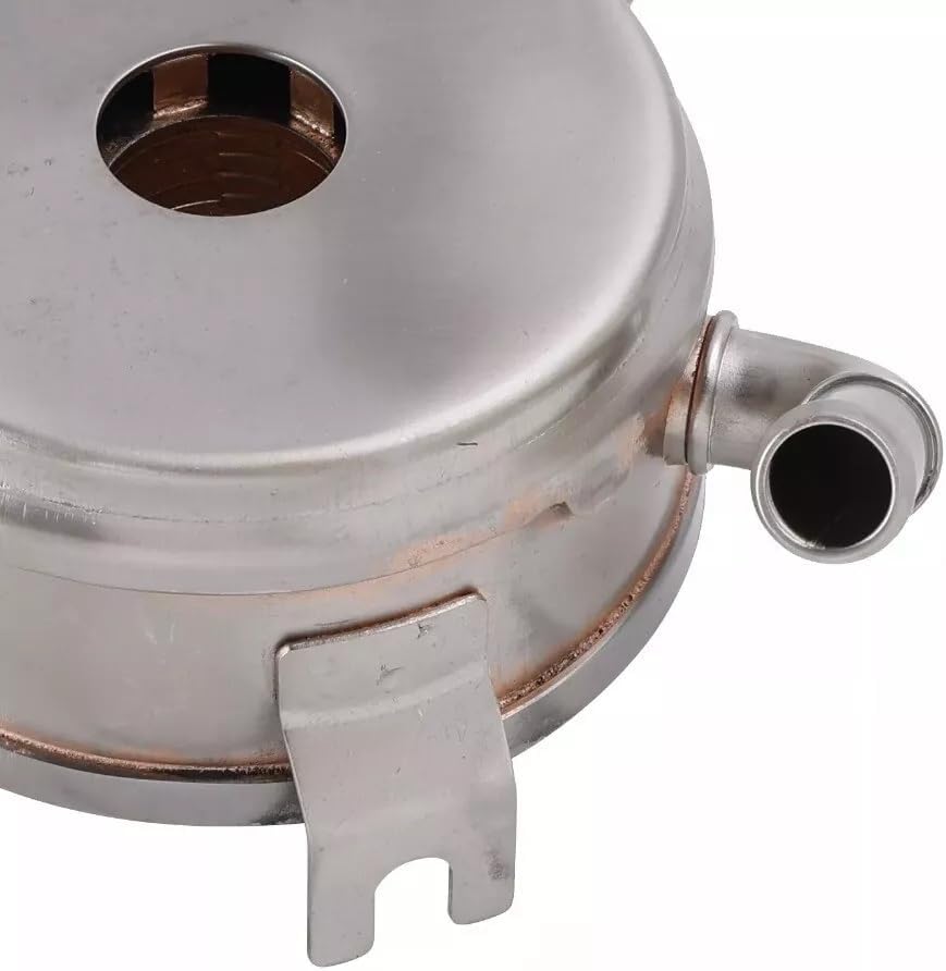 Aluminum Engine Oil Cooler with O-ring Assy Compatible with Toyota Highlander 2007-2019, Toyota Sienna 2003-2020, Lexus RX350 2003-2015 Replace 15710-31020 15710-31021