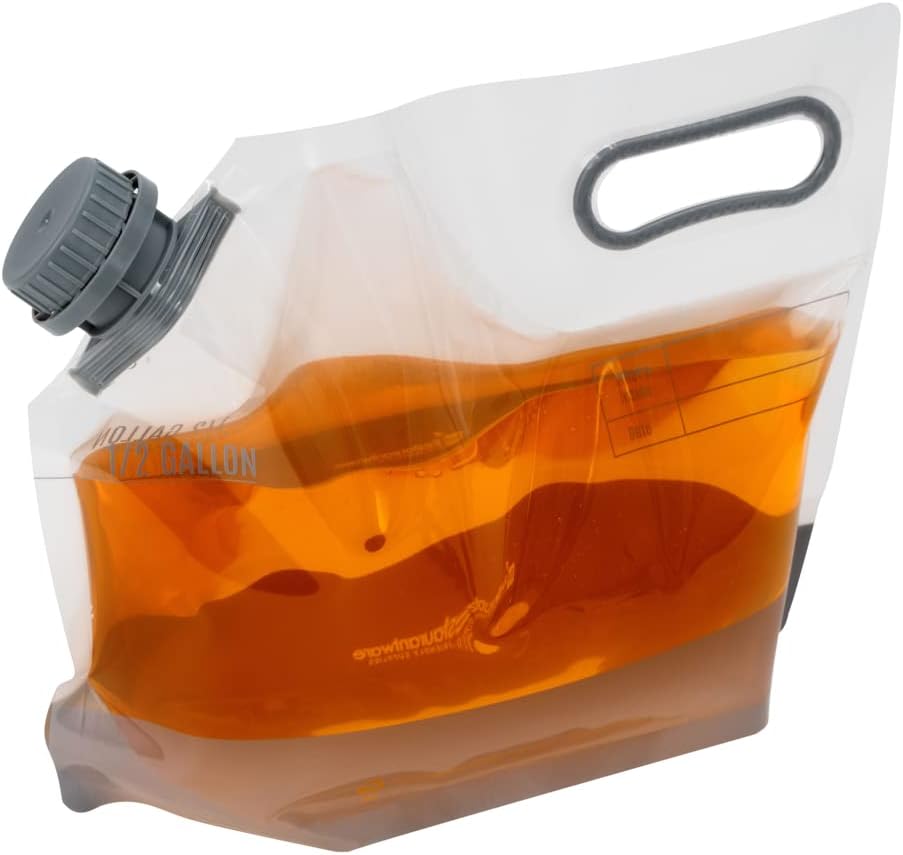 Restaurantware Cater Tek 1/2 Gallon Water Containers 10