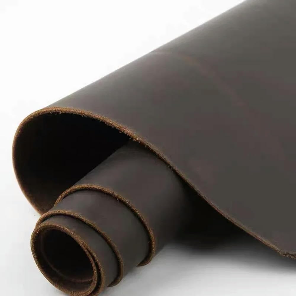 Cuir de vachette épais 2 mm pour réparer et concevoir un sac vintage