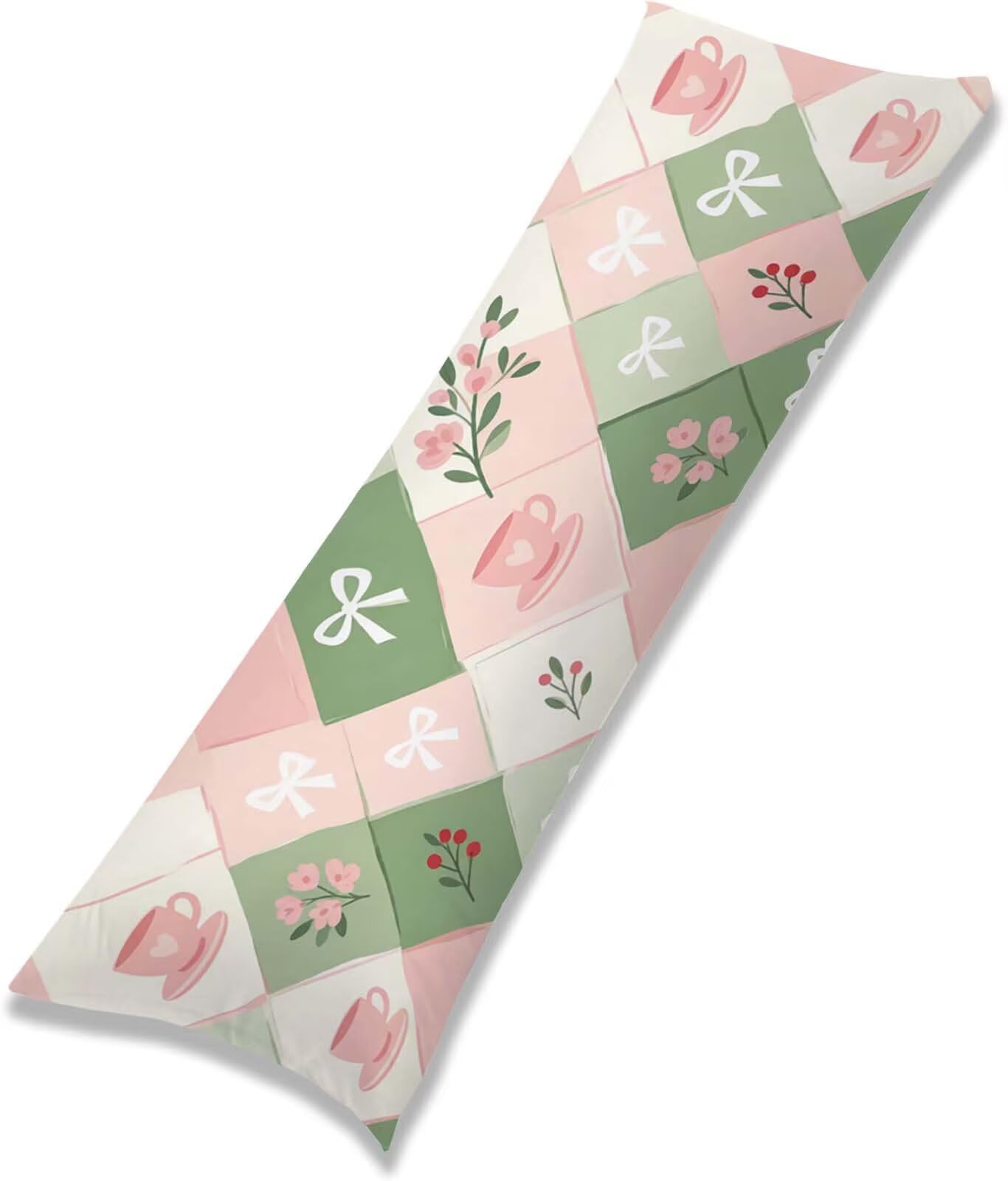 Fodera Cuscino 50 x 150 cm, Rosa-5 Velluto Copricuscini Letto, | con Invisibile Cerniera, Morbida e Traspirante, per Biancheria da Letto, Divano, chi Dorme Sul Fianco Abstract-3 j-131
