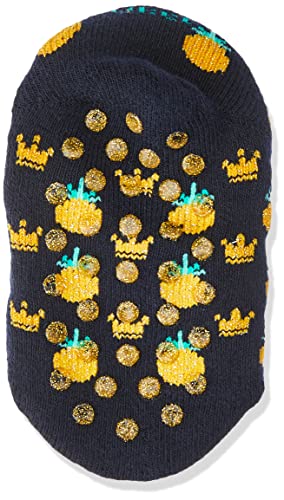 Meia Básica, Puket, Bebê Meninas, Azul Marinho, 0 á 4m