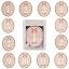 Pink Bow Oval