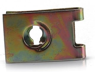 Totority 80 Peças Porca De Clipe Em U Sortimento De Porcas Em U Depósito Doméstico Clipe De Porca Em U Porca Em Forma De U Automotivo Porcas De Parafuso Porcas De Mola Fixador De Aço