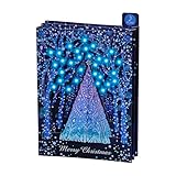 サンリオ(SANRIO) クリスマスカード メッセージカード クリスマス ライト＆メロディー 青いイルミネーション JXPM 9-5 244180