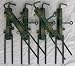 6 SENTRY ALARM MINES .22 Cal trip wire alarms for PREPPER Property Home Security, Poachers Farm and Ranch Door and Gate Outdoor Security Airsoft Paintball