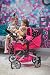 Kinderplay Cochecito de Muñecas, Carrito Bebe Juguetes, Carrito muñecas, Asiento Deportivo, Altura...