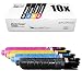 Produktbild 10x Eurotone Toner für Ricoh Aficio MP C400 MP C300 MP C401 MP C401srsp MP C401zsrsp MP C300hw MP C300ht MP C401sr MP C400sr wie 841550 - 841553 Set