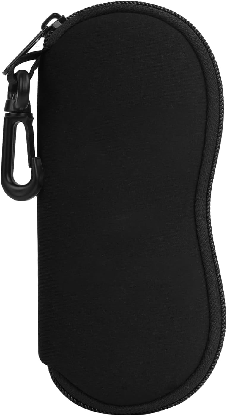 Sunglasses Soft Case Ultra Light Neoprene Zipper Eyeglass Case for Men Women