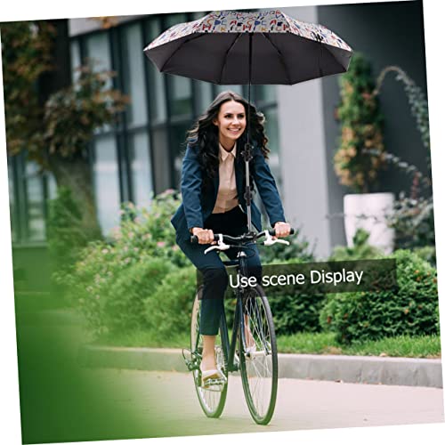 GANAZONO 2 Pçs Suporte De Guarda-Chuva Retrátil Ajustável Suporte De Bicicleta Guarda-Chuva Para Car