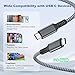 Basesailor USB Type C to C 60W Charging Cable with USB Adapter 3.3FT,Fast Car Carplay Charging Power Cord for iPhone 16e 15 Pro Max,iPad 12 Air 7 Mini 8 7,MacBook,Samsung Galaxy S25 S24 S23 S22,17