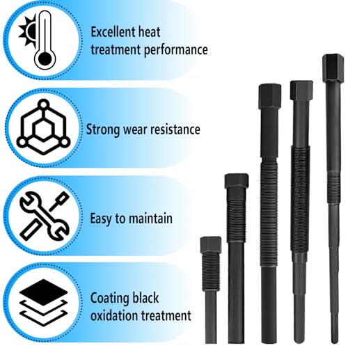 Image of 5 Pcs Clutch Puller Tool Kit & Secondary Clutch Puller for Polaris 2870506 2872085 PA-48595 PU52422 2870903 Fit for Polaris 1985-2024 Ranger RZR Sportsman General Scrambler