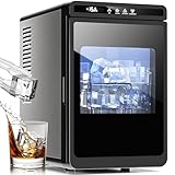 Kismile Clear Ice Cube Makers,3 Crystal Ice Cube in 20Mins,...