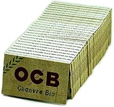 SoBazar - OCB Organic Regular Hemp Rolling Papers - Pack of 10 Booklets
