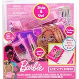 Barbie Activity Purse, 8-Piece Draw and Paint Creativity Set, Kids Toys for Ages 3 Up