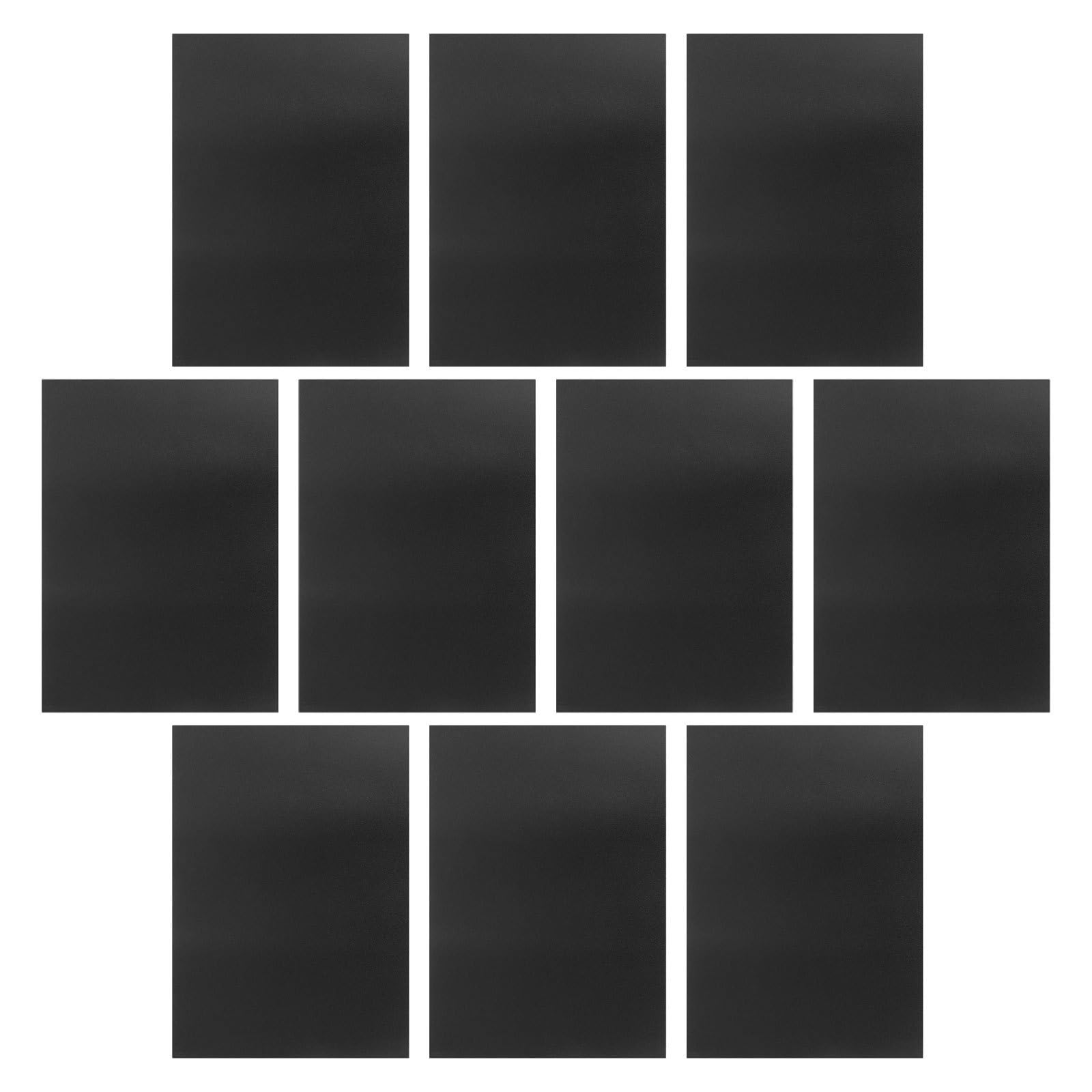 10 Pezzi Lavagna Magnetica Nera Cancellabile 12 X 8, Frigorifero