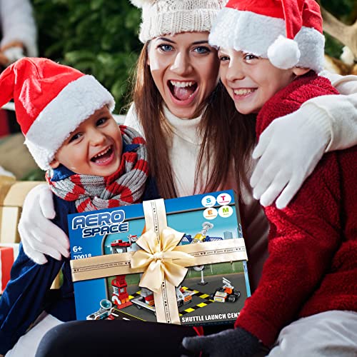 Space Shuttle Toys For 6-12 Year Old Kids Stem 12 In 1 Space Building Block Kits Stimulate Kids Creativity And Imagination Best Gifts For Space Fans Compatible With Other Building Block Brands 566Pcs #TOP5