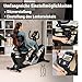 Hop-Sport Liegeergometer HS-070L - Liegeheimtrainer mit Bluetooth & App-Steuerung, 12 Trainingsprogramme Sitzergometer max. Nutzergewicht 150 kg (Silber/Schwarz)
