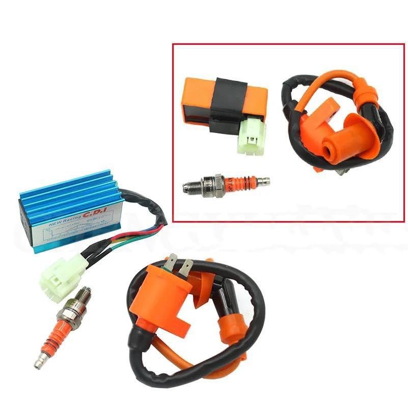 Bobina De Encendido + CDI UNIT GY6 125cc 150cc 250cc PIT PRO Cuádruple