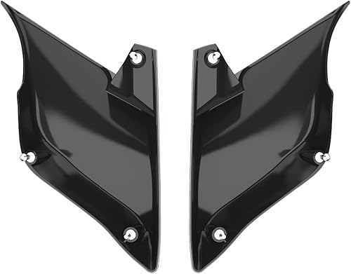 Miniatura 96 de Advanblack Barracuda - Cubiertas laterales estiradas plateadas (brillantes), paneles extendidos para Harley Touring Street Glide Road Glide Electra